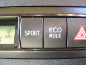 スポーツモード・ECOモード切替ボタン