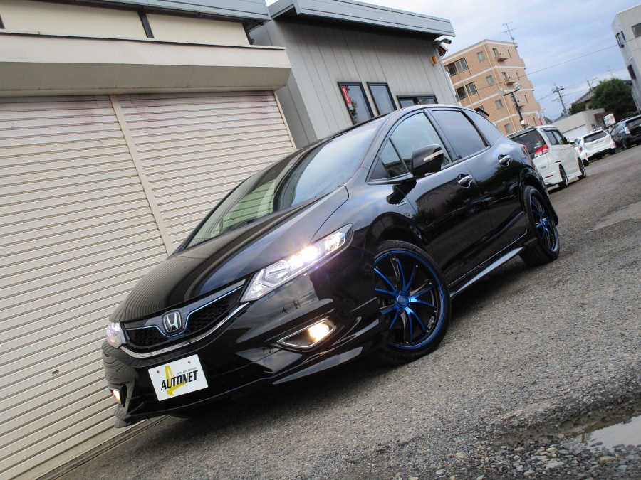 平成27年 ホンダ ジェイド ハイブリッドx 無限エアロ Perfomance Wheels 19aw 純正インターナビtv Honda Sensing マルチインフォメーションディスプレイ オートネット 新潟市 中古車の入庫車情報