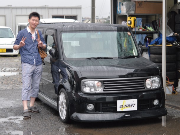 新潟県  加藤さん 購入した車：日産 キューブ