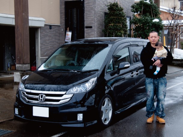 新潟県  坂井さん 購入した車：ホンダ ステップワゴン