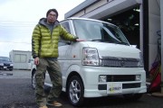 新潟県  三留さん 購入した車：スズキ エブリィワゴン
