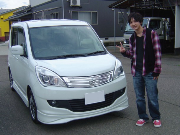 新潟県  佐野さん 購入した車：スズキ ソリオ