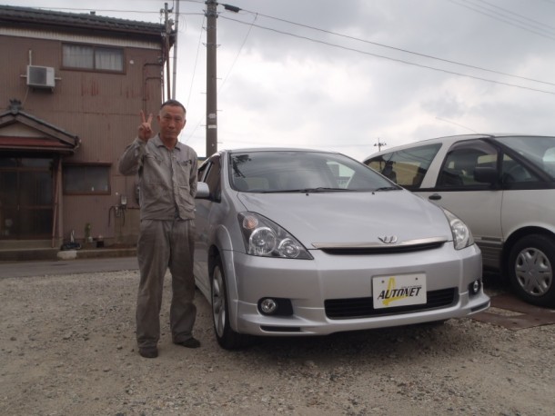 新潟県 高橋さん 購入した車：トヨタ　ウィッシュ