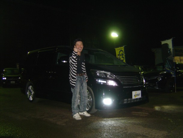 新潟県 五十嵐さん 購入した車：トヨタ　ヴェルファイア